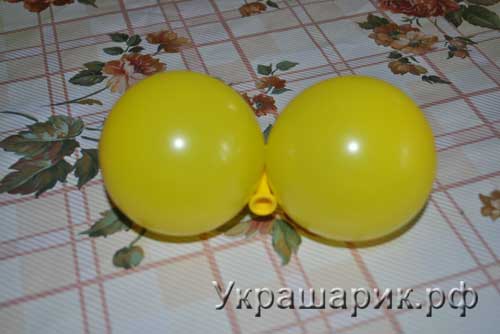 Воздушные шары желтые